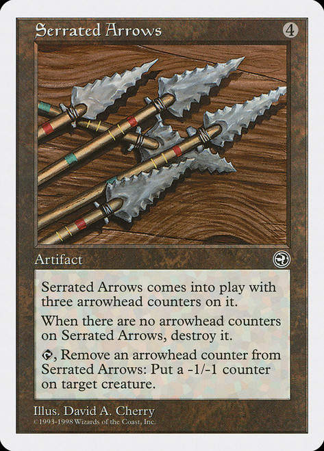Serrated Arrows\nAnthologies\nSingle\nMagic The Gathering
