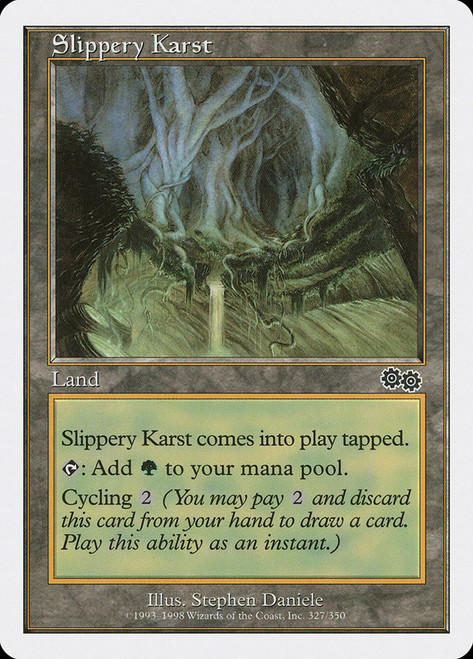 Slippery Karst\nAnthologies\nSingle\nMagic The Gathering