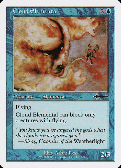 Cloud Elemental\nBeatdown\nSingle\nMagic The Gathering