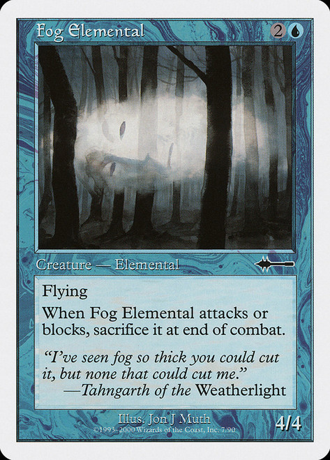Fog Elemental\nBeatdown\nSingle\nMagic The Gathering