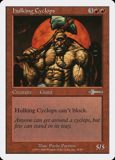 Hulking Cyclops\nBeatdown\nSingle\nMagic The Gathering