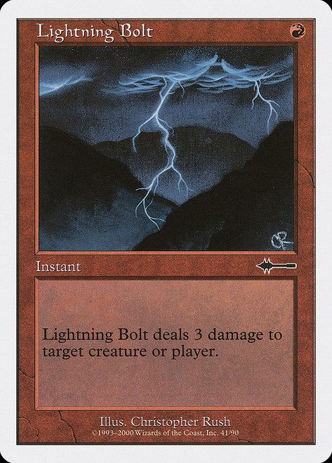 Lightning Bolt\nBeatdown\nSingle\nMagic The Gathering