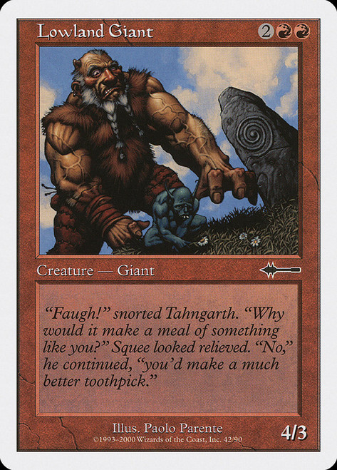 Lowland Giant\nBeatdown\nSingle\nMagic The Gathering