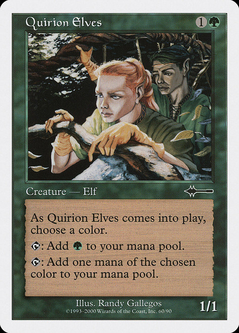 Quirion Elves\nBeatdown\nSingle\nMagic The Gathering