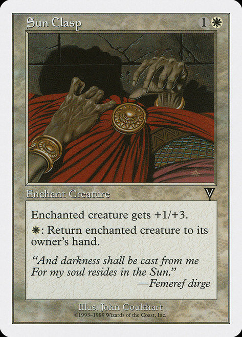 Sun Clasp\nBattle Royale\nSingle\nMagic The Gathering