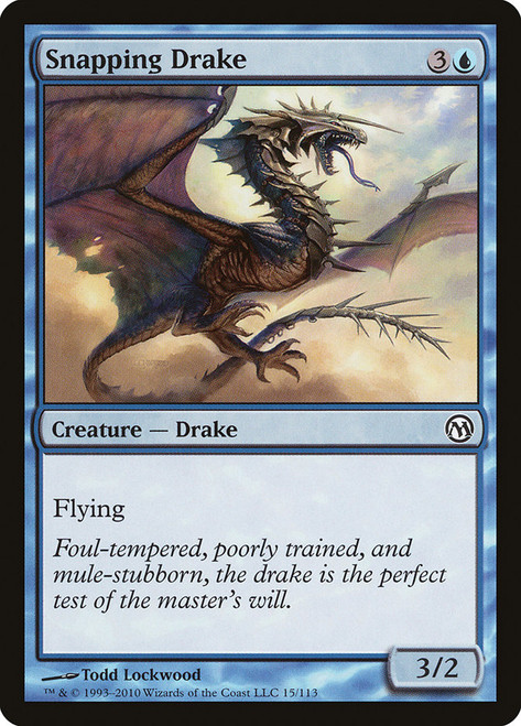 Snapping Drake\nDuels of the Planeswalkers\nSingle\nMagic The Gathering