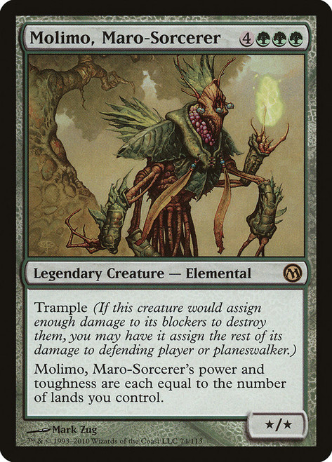 Molimo, Maro-Sorcerer\nDuels of the Planeswalkers\nSingle\nMagic The Gathering