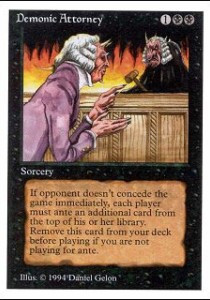 Demonic Attorney\nSummer Magic\nSingle\nMagic The Gathering
