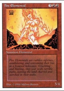 Fire Elemental\nSummer Magic\nSingle\nMagic The Gathering