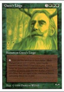Gaea's Liege\nSummer Magic\nSingle\nMagic The Gathering