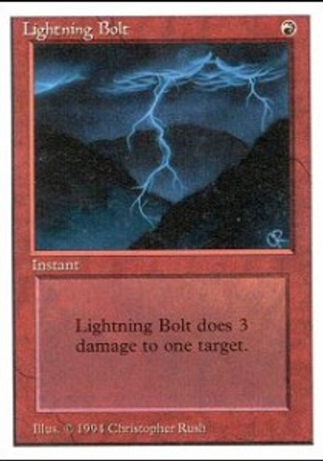 Lightning Bolt (Not Tournament Legal) | Collectors' Edition