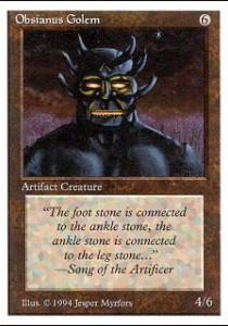 Obsianus Golem\nSummer Magic\nSingle\nMagic The Gathering