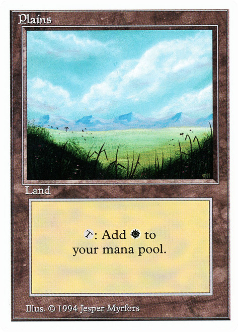 Plains (B)\nSummer Magic\nSingle\nMagic The Gathering