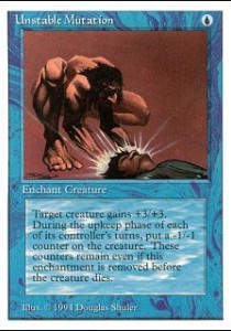 Unstable Mutation\nSummer Magic\nSingle\nMagic The Gathering