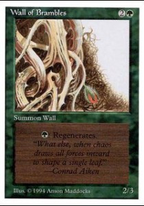 Wall of Brambles\nSummer Magic\nSingle\nMagic The Gathering