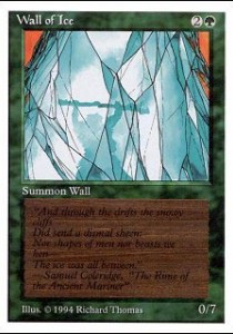Wall of Ice\nSummer Magic\nSingle\nMagic The Gathering