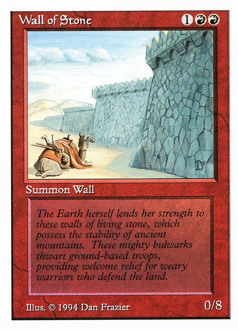 Wall of Stone\nSummer Magic\nSingle\nMagic The Gathering