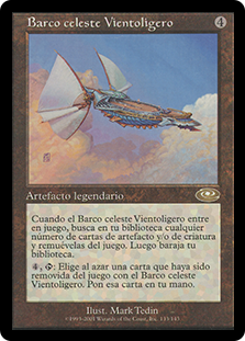 Skyship Weatherlight
Planeshift - Spanish
Single
Magic The Gathering