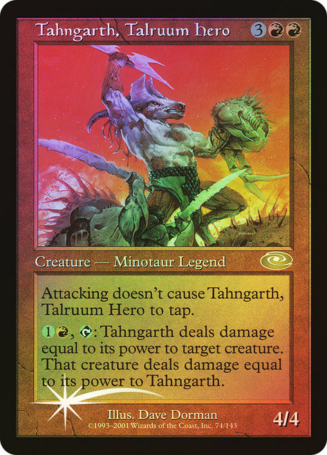 Tahngarth, Talruum Hero | Planeshift | Star City Games
