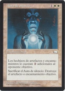 Aura Of Silence
Weatherlight - Spanish
Single
Magic The Gathering