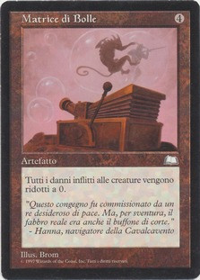 Bubble Matrix
Weatherlight - Italian
Single
Magic The Gathering