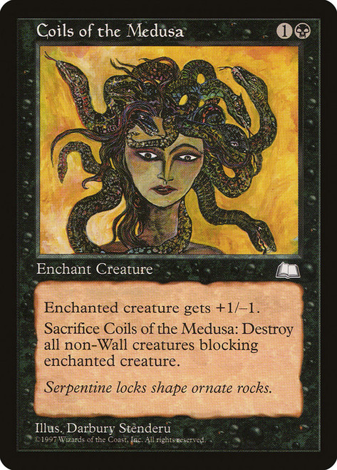 Coils of the Medusa\nWeatherlight\nSingle\nMagic The Gathering