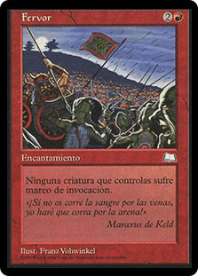 Fervor
Weatherlight - Spanish
Single
Magic The Gathering