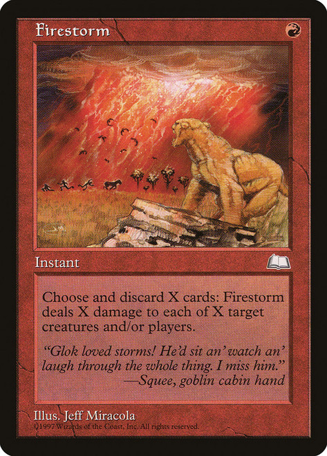 Firestorm\nWeatherlight\nSingle\nMagic The Gathering