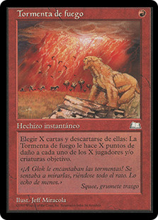 Firestorm
Weatherlight - Spanish
Single
Magic The Gathering