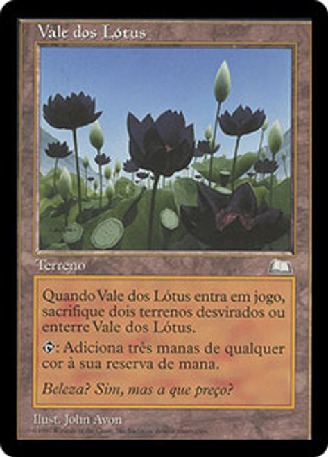 Lotus Vale | Weatherlight - Portuguese | Star City Games