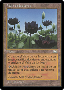 Lotus Vale
Weatherlight - Spanish
Single
Magic The Gathering