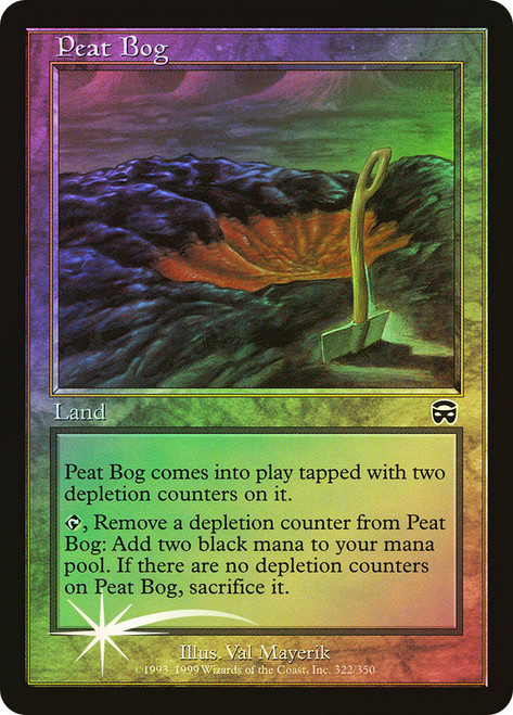 Peat Bog\nMercadian Masques\nSingle\nMagic The Gathering