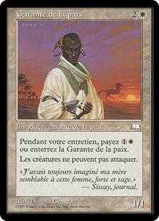 Peacekeeper
Weatherlight - French
Single
Magic The Gathering