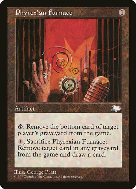 Phyrexian Furnace\nWeatherlight\nSingle\nMagic The Gathering