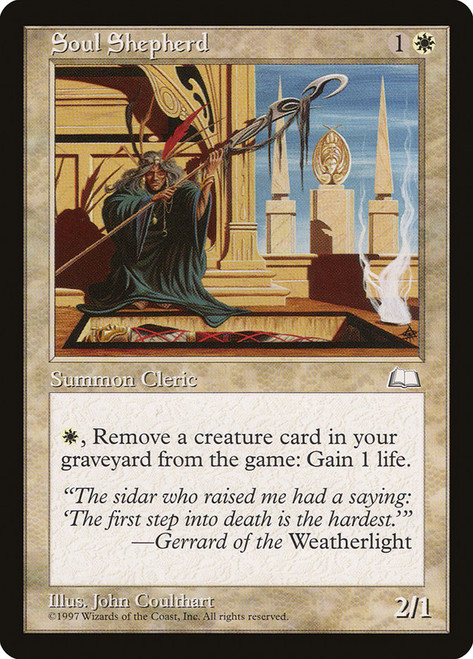 Soul Shepherd\nWeatherlight\nSingle\nMagic The Gathering