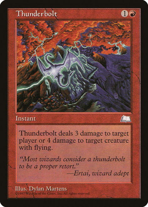 Thunderbolt\nWeatherlight\nSingle\nMagic The Gathering