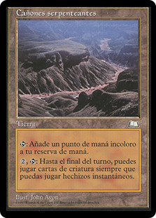 Winding Canyons
Weatherlight - Spanish
Single
Magic The Gathering