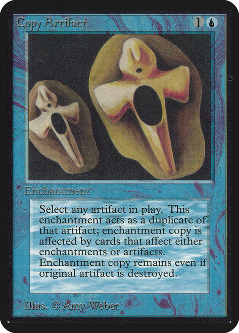 Copy Artifact\nAlpha\nSingle\nMagic The Gathering