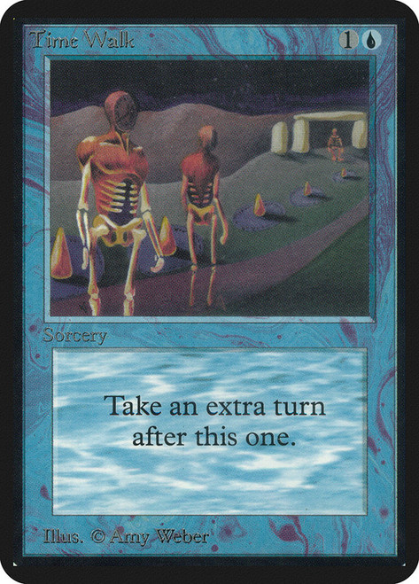 Time Walk\nAlpha\nSingle\nMagic The Gathering
