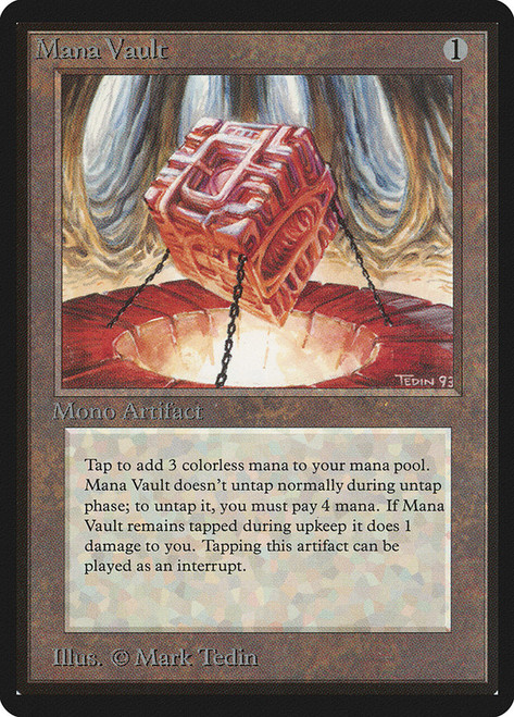 Mana Vault (Not Tournament Legal) | International Edition | Star 