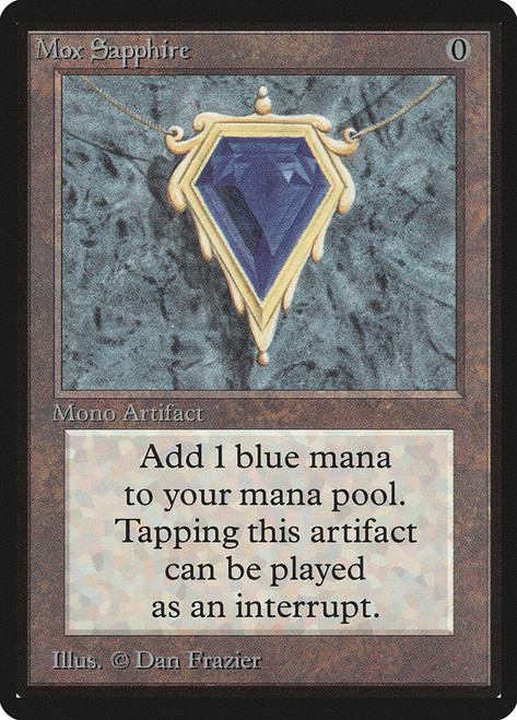 Mox Sapphire (Not Tournament Legal) | Collectors' Edition | Star 