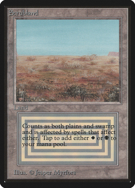 Scrubland (Not Tournament Legal) | Collectors' Edition | Star City 