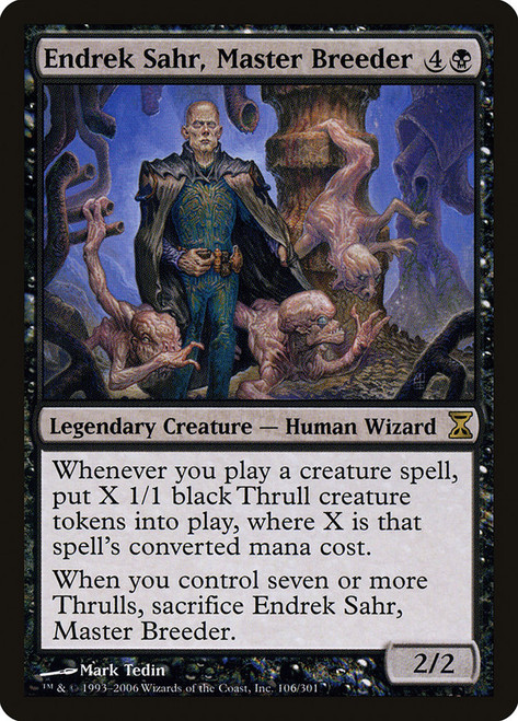 Endrek Sahr, Master Breeder\nTime Spiral\nSingle\nMagic The Gathering