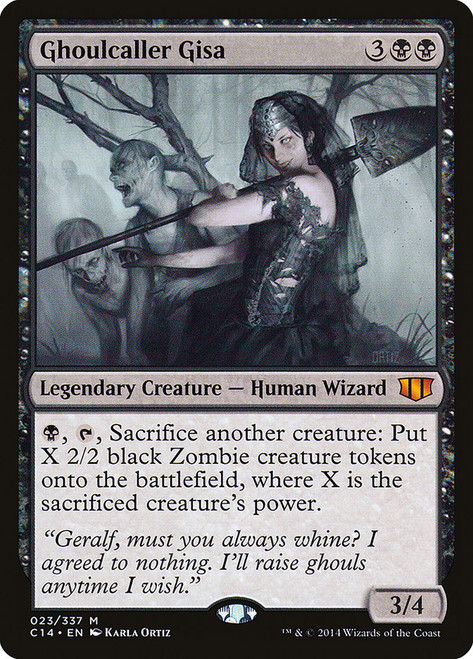 Ghoulcaller Gisa\nCommander: 2014 Edition\nSingle\nMagic The Gathering