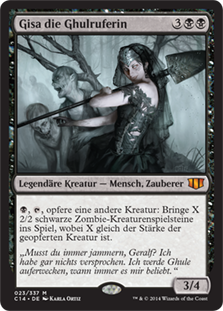 Ghoulcaller Gisa
Commander: 2014 Edition - German
Single
Magic The Gathering