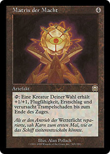 Power Matrix
Mercadian Masques - German
Single
Magic The Gathering