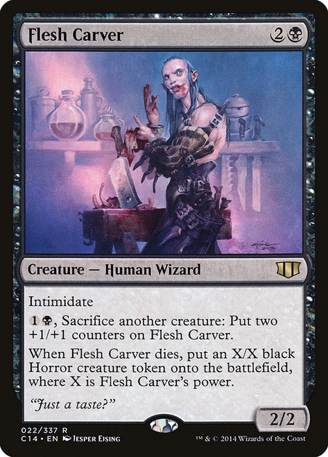 Flesh Carver\nCommander: 2014 Edition\nSingle\nMagic The Gathering