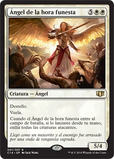Angel of the Dire Hour
Commander: 2014 Edition - Spanish
Single
Magic The Gathering