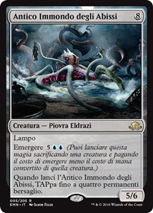 Elder Deep-Fiend
Eldritch Moon - Italian
Single
Magic The Gathering