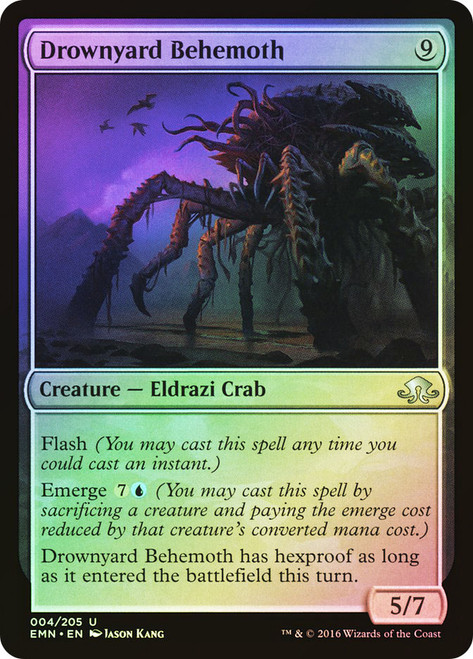 Drownyard Behemoth\nEldritch Moon\nSingle\nMagic The Gathering